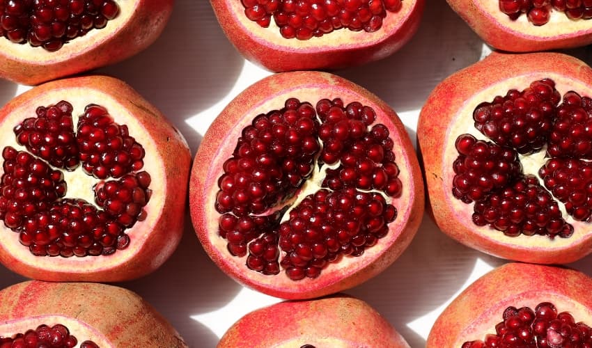 Propiedades del fruto de la granada